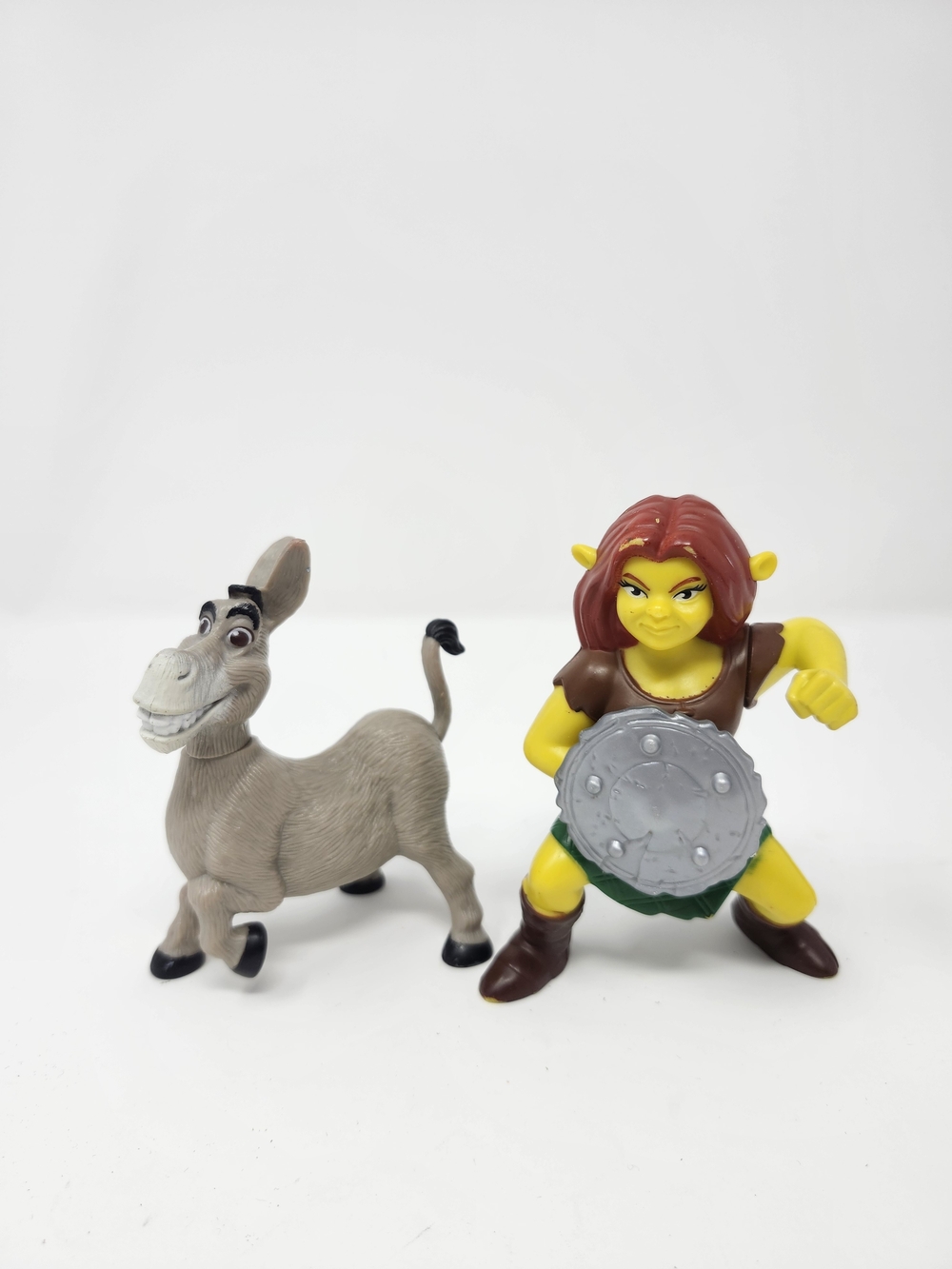 Shrek Fiona And Donkey Toy Figure -  Vintage Mcdonalds Toys